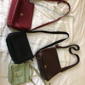 VINTAGE Coach purse collection.